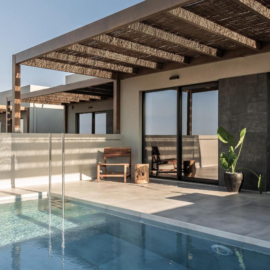 Aku Suites With Private Pools Сталіда Екстер'єр фото