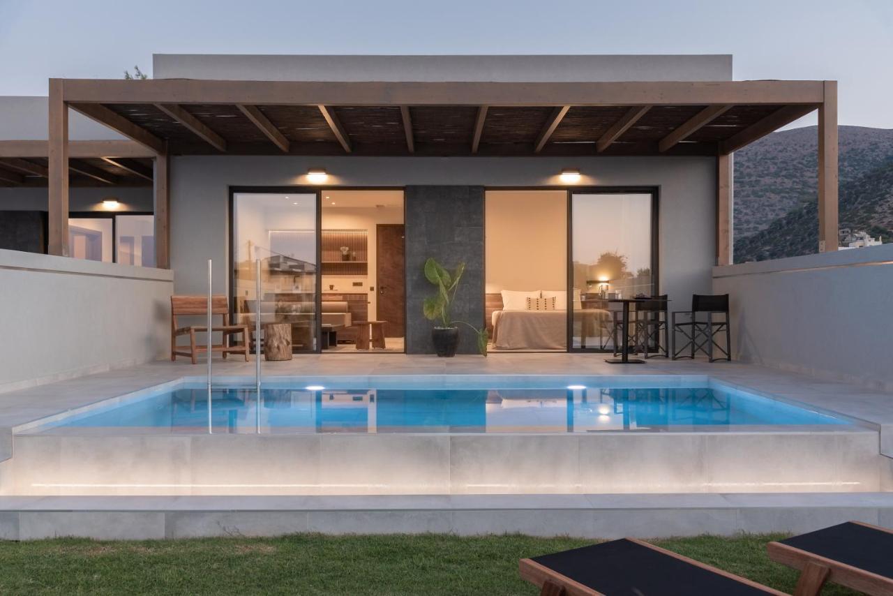 Aku Suites With Private Pools Сталіда Екстер'єр фото